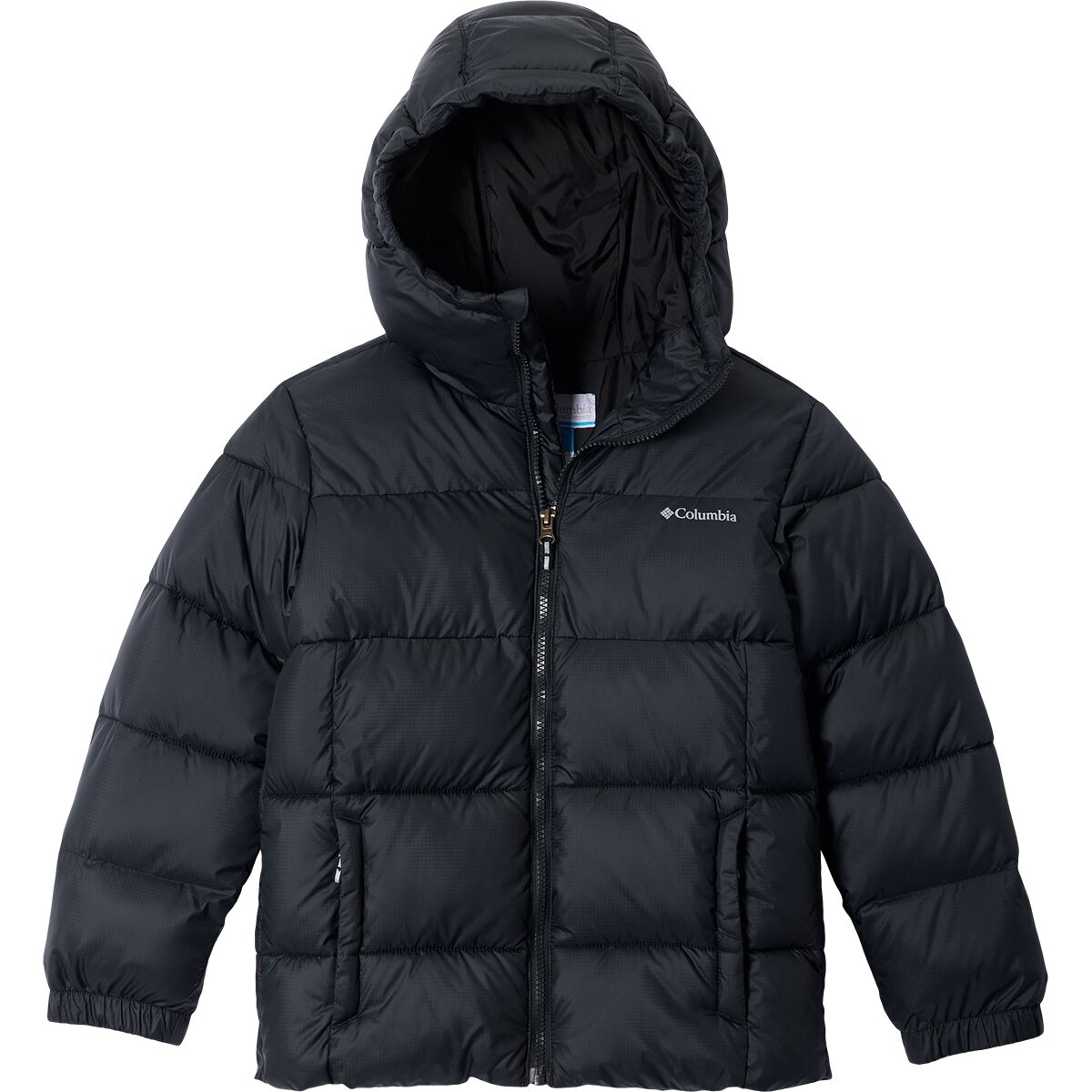 Image of Columbia Puffect Hooded Jacket - Kids' Black2, L