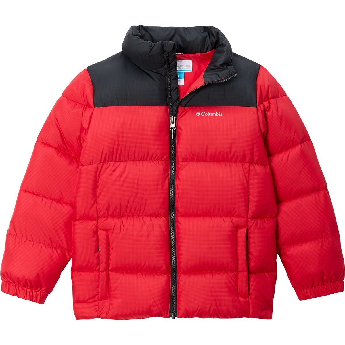 Image of Columbia Puffect II Jacket - Kids' Mountain Red/Black, XL