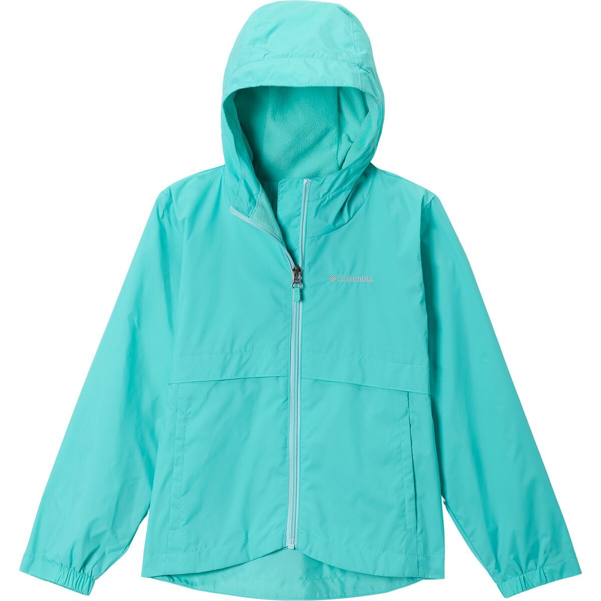 Image of Columbia Rain-Zilla II Jacket - Girls' Dolphin, S
