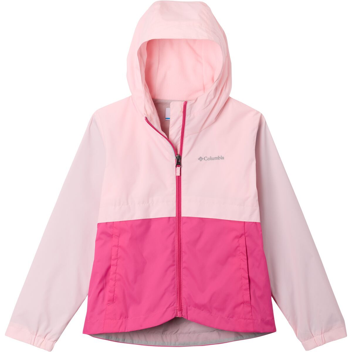 Image of Columbia Rain-Zilla II Jacket - Girls' Satin Pink/Pink Ice, S
