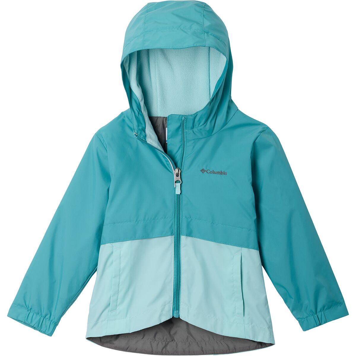 Image of Columbia Rain-Zilla II Jacket - Toddler Girls' Teal/Spray, 2T