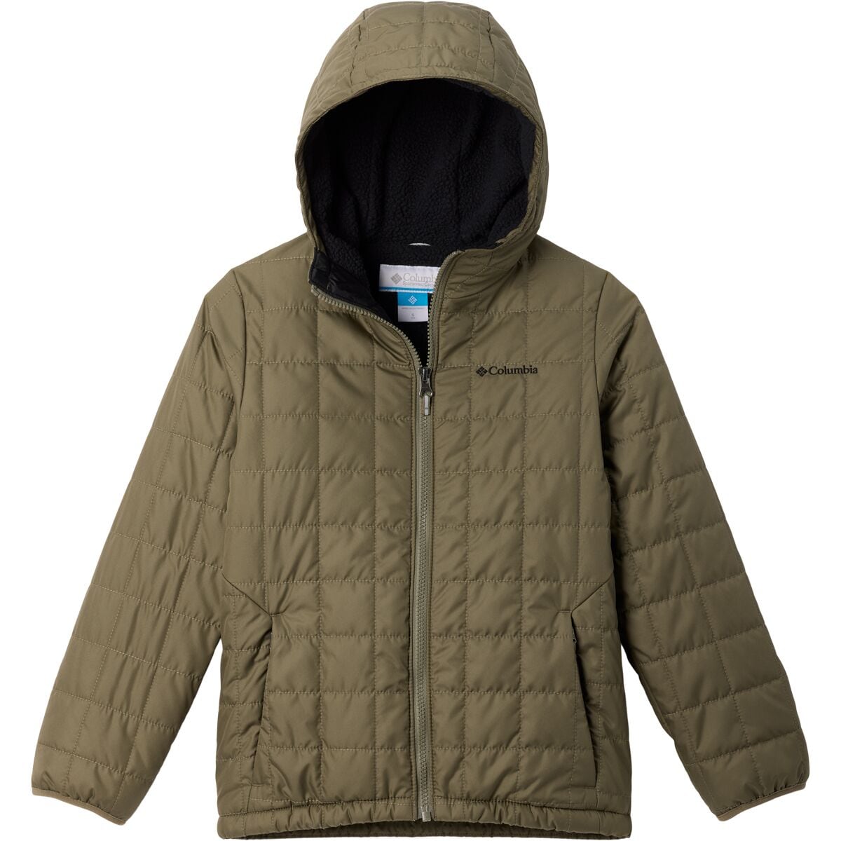 Image of Columbia Rugged Ridge II Sherpa Lined Jacket - Boys' Stone Green, XS