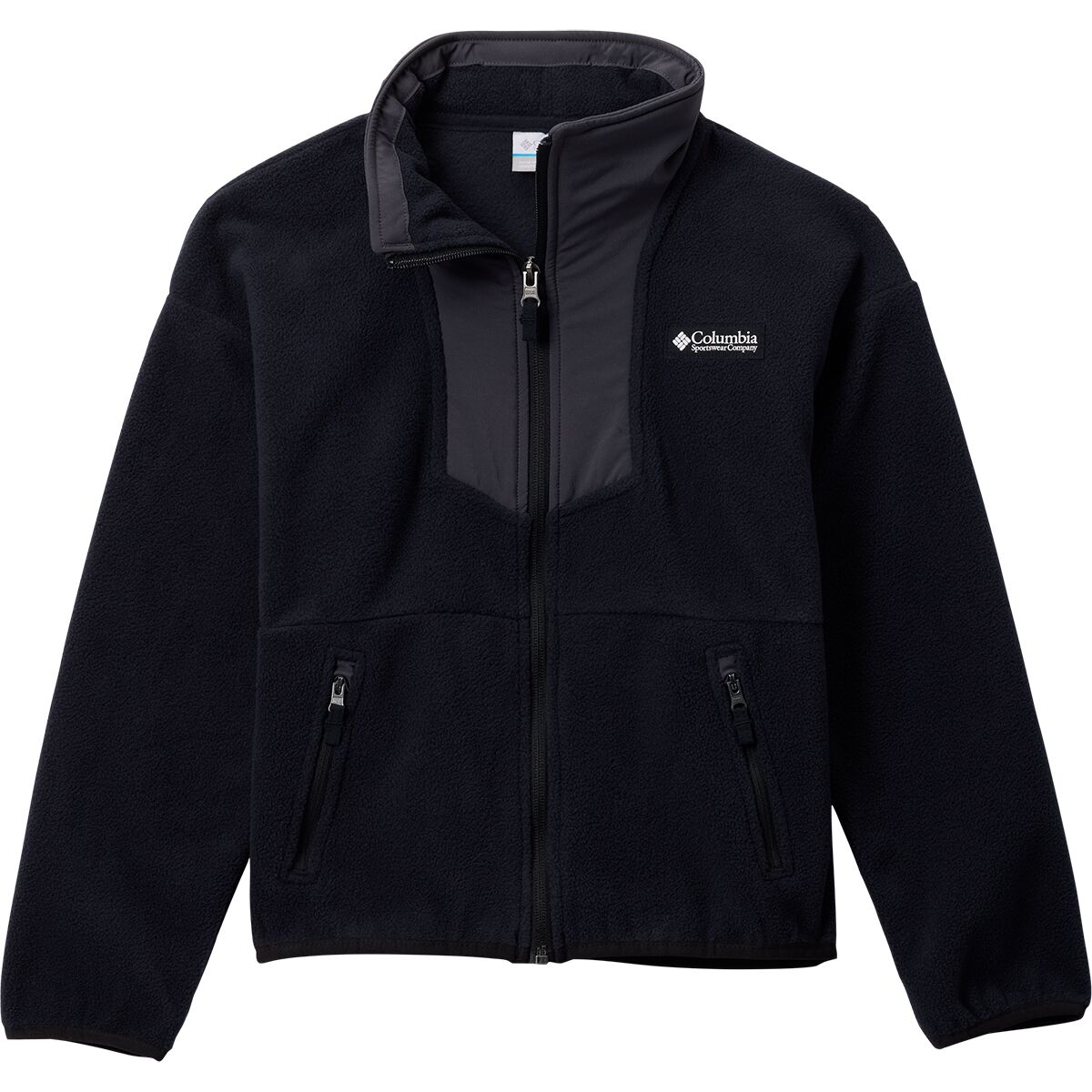 Image of Columbia Sequoia Grove Full-Zip Fleece Jacket - Kids' Black2, XL