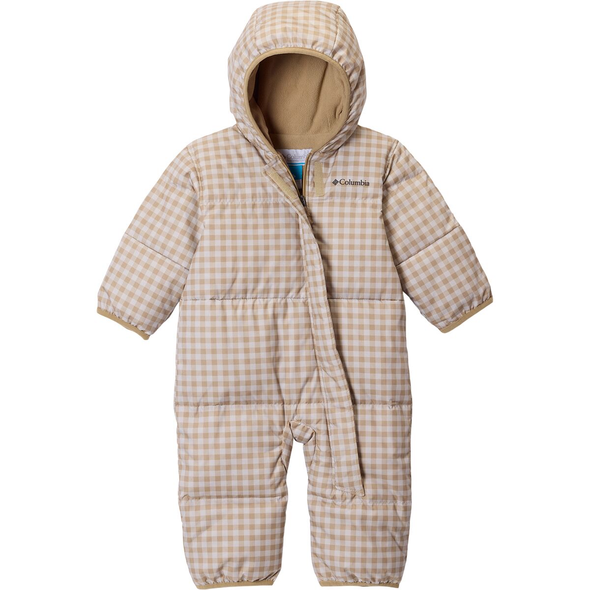 Image of Columbia Snuggly Bunny II Bunting - Infants' Ancient Fossil Gingham, 18/24M