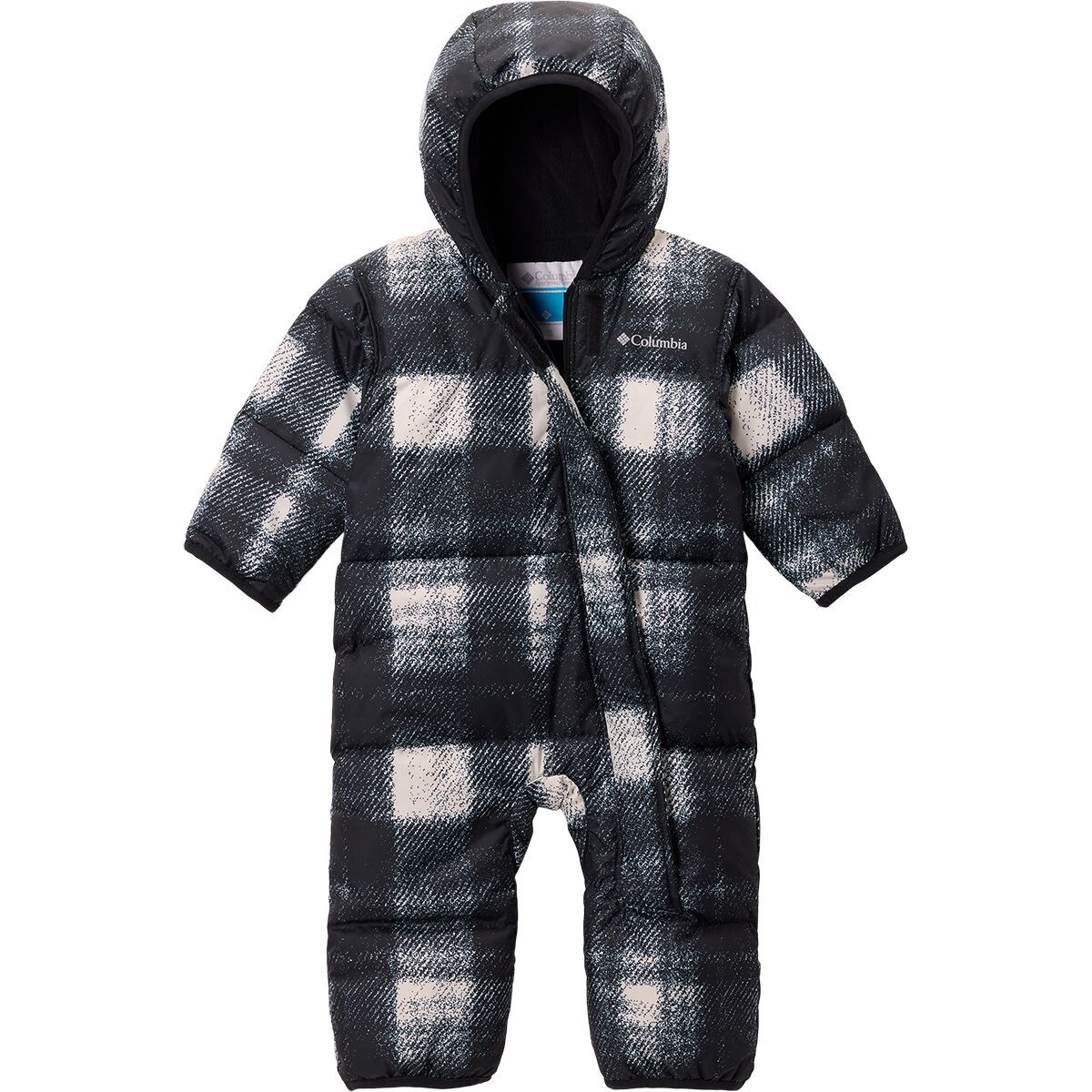 Image of Columbia Snuggly Bunny II Bunting - Infants' Chalk Omblur Tonal/Black, 6/12M