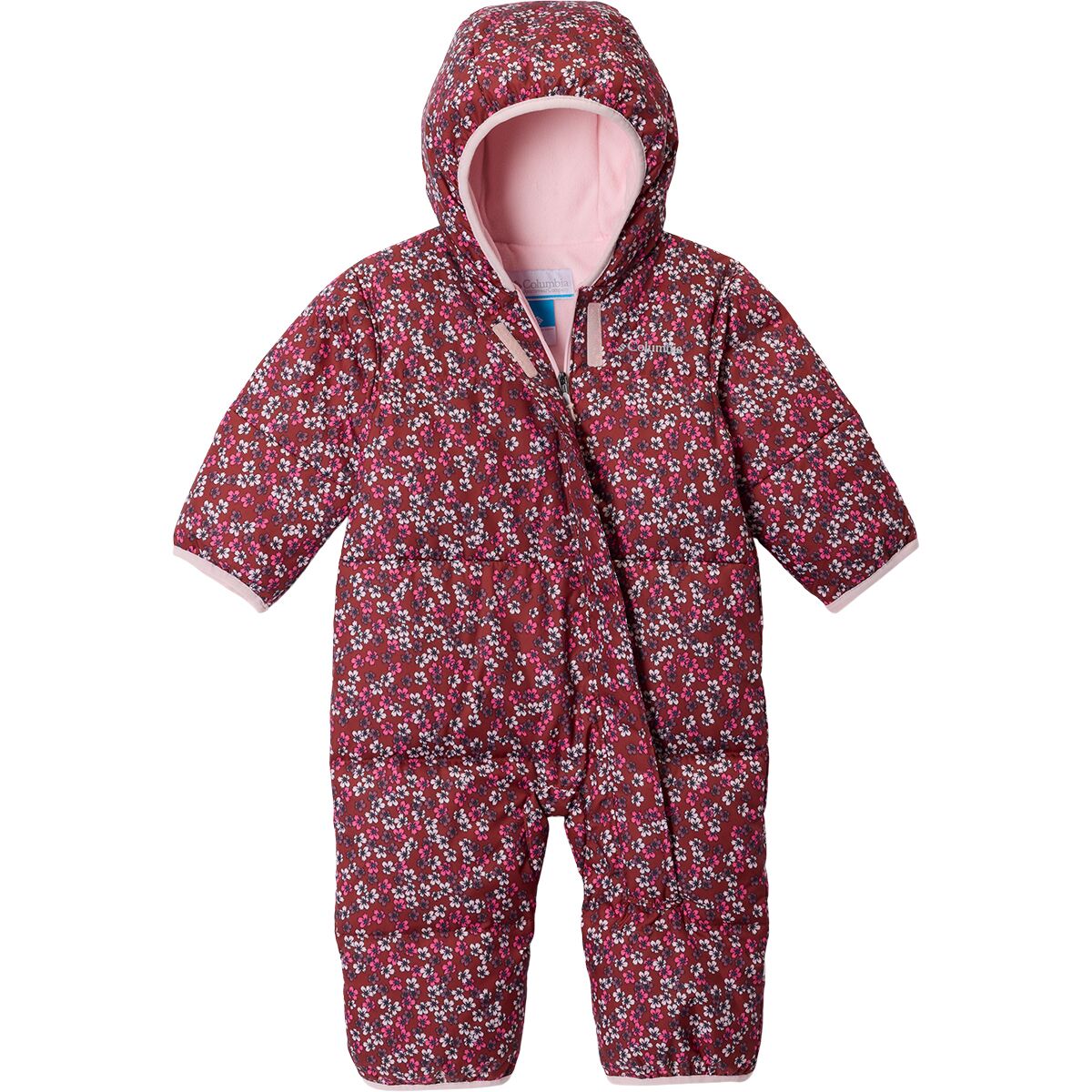 Image of Columbia Snuggly Bunny II Bunting - Infants' Red Oxide Posies, 6/12M