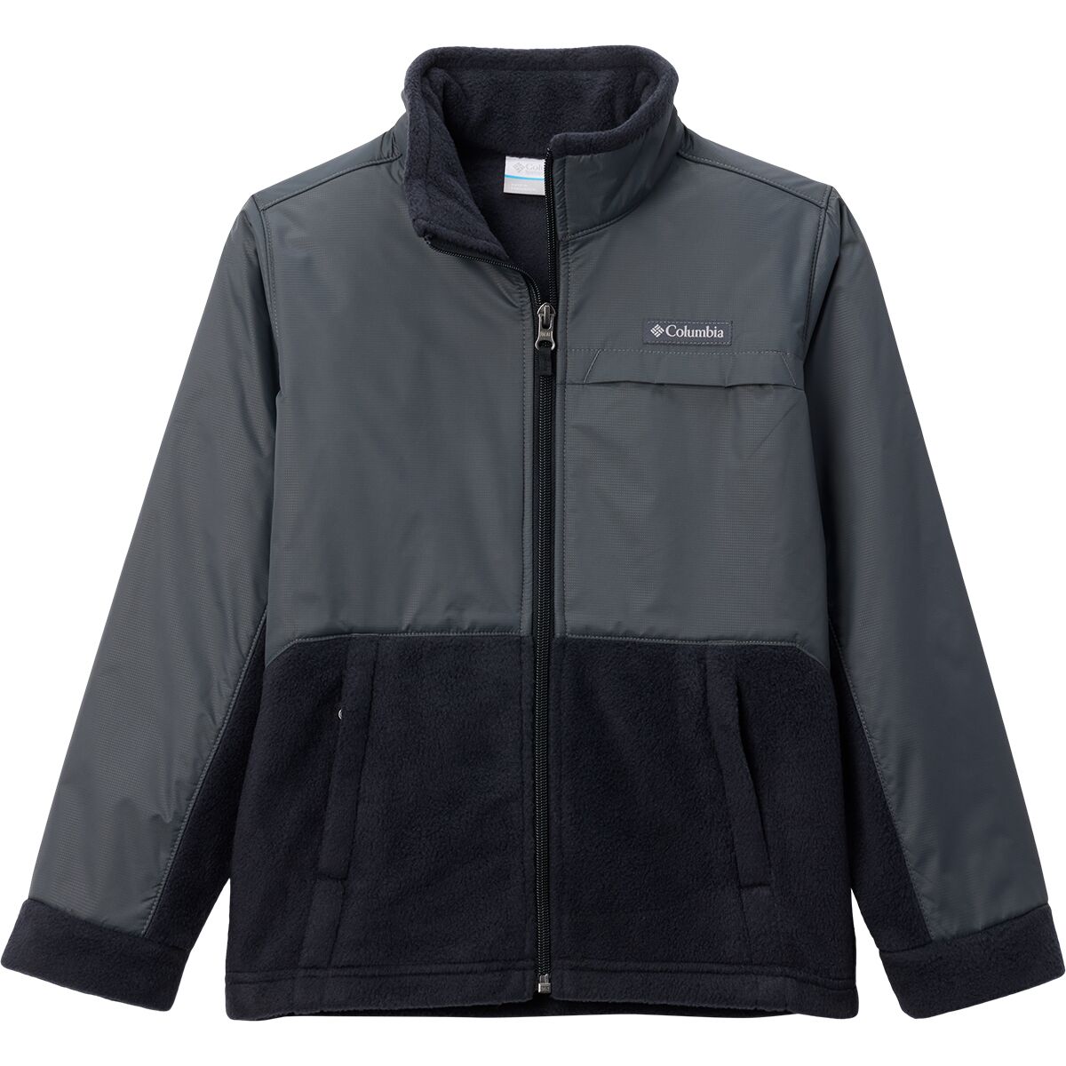Image of Columbia Steens Mt II Overlay - Boys' Black/Grill, S