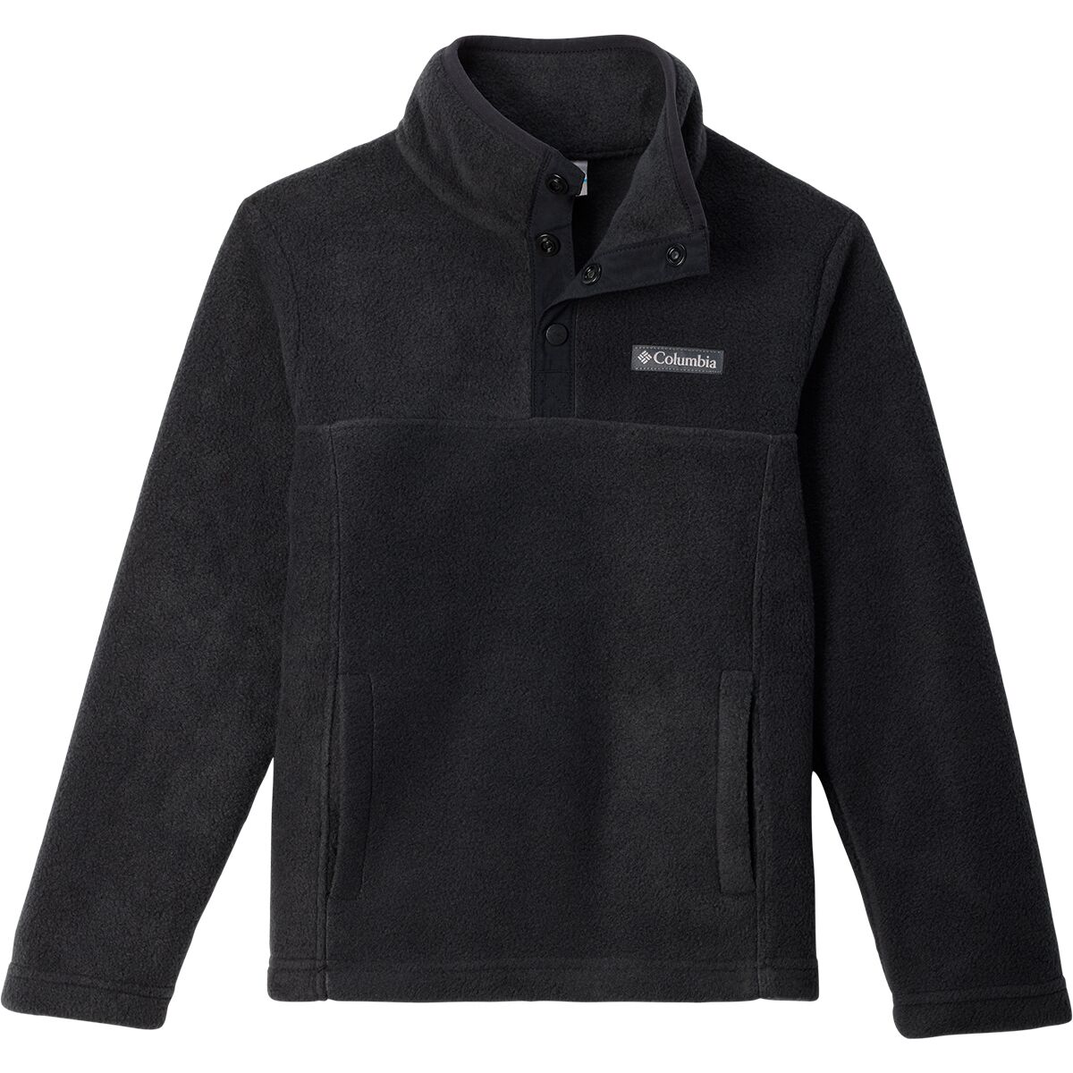 Image of Columbia Steens Mtn II 1/4 Snap Fleece Pull-Over - Kids' Black, M