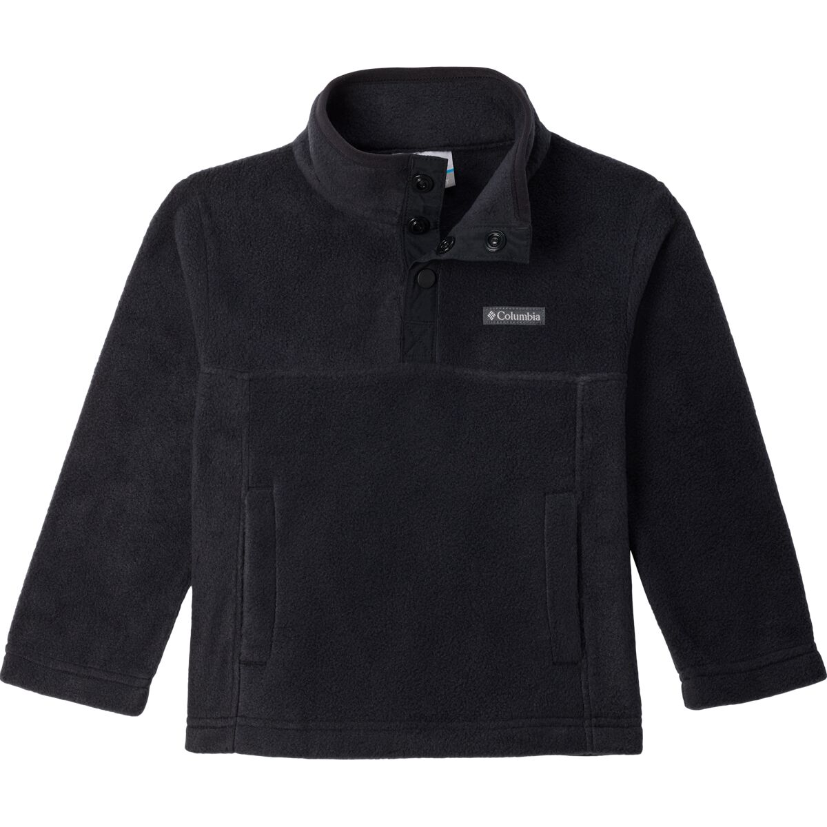 Image of Columbia Steens Mtn II 1/4 Snap Fleece Pull-Over - Toddlers' Black, 3T