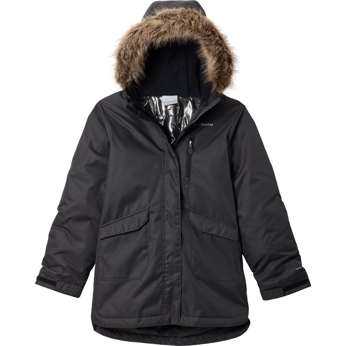 Image of Columbia Suttle Mountain II Long Insulated Jacket - Girls' Black2, S