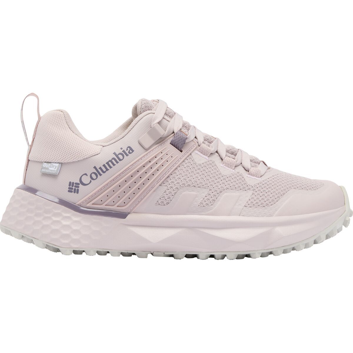 Image of Columbia Facet 75 Outdry Hiking Shoe - Women's Vapor/Granite Purple, 10.0