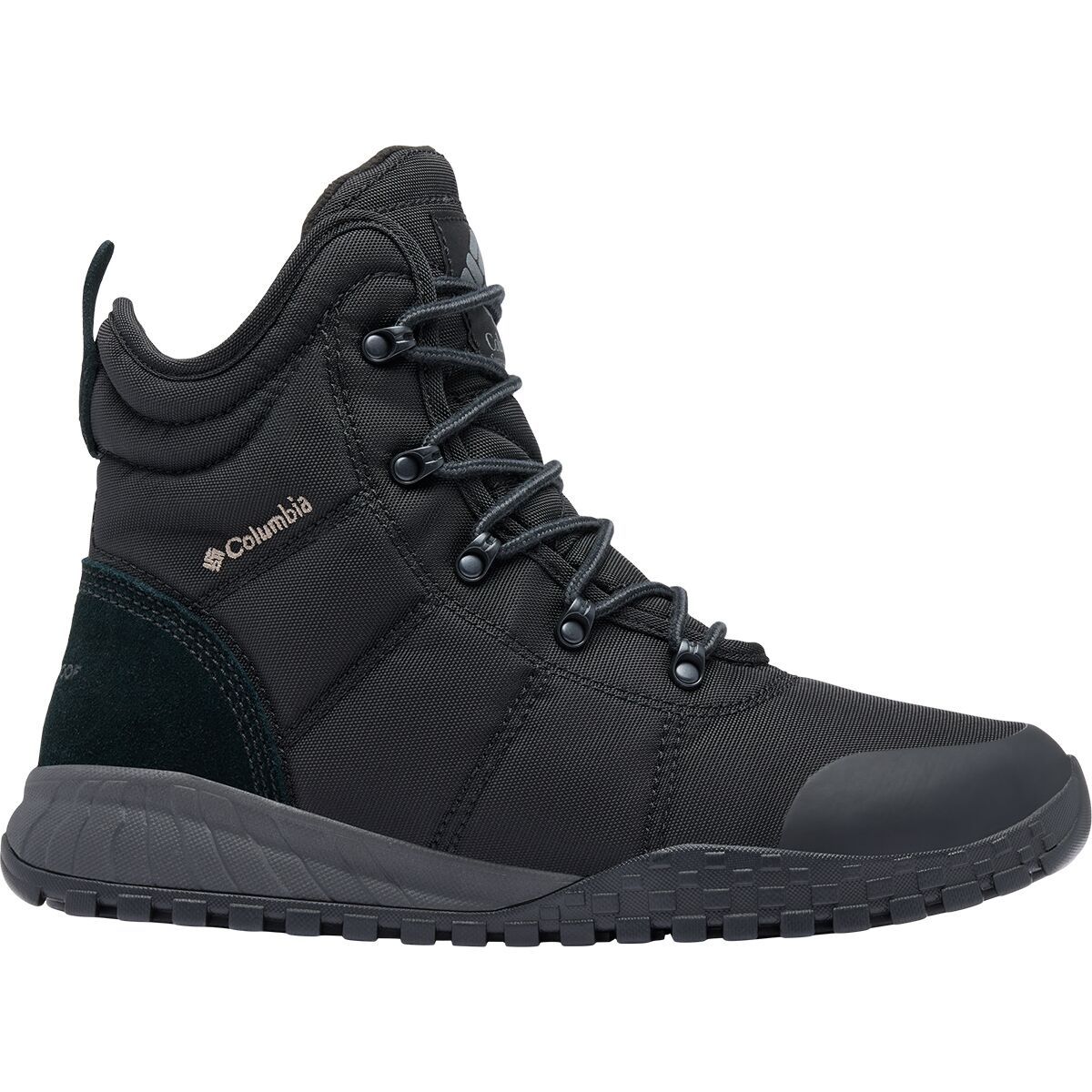 Image of Columbia Fairbanks Omni-Heat Boot - Men's Black/Titanium II, 11.5