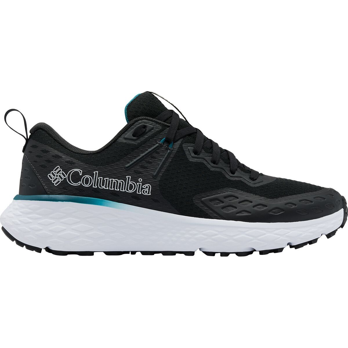 Image of Columbia Konos TRS Hiking Shoe - Men's Black/Deep Wave, 11.5