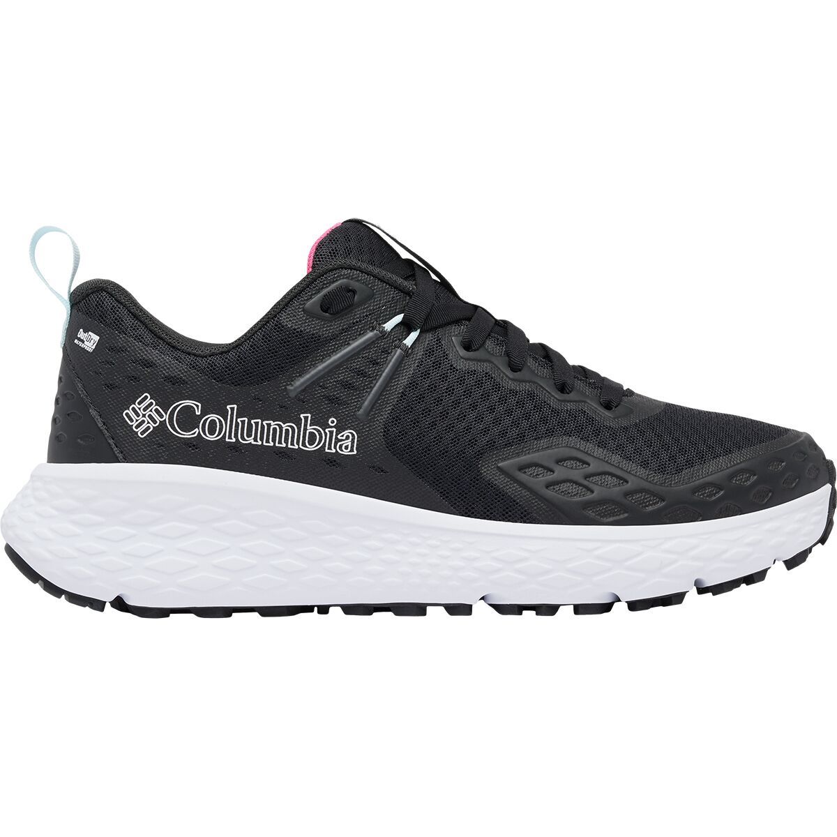 Image of Columbia Konos TRS Outdry Shoe - Women's Black/Ultra Pink, 7.0