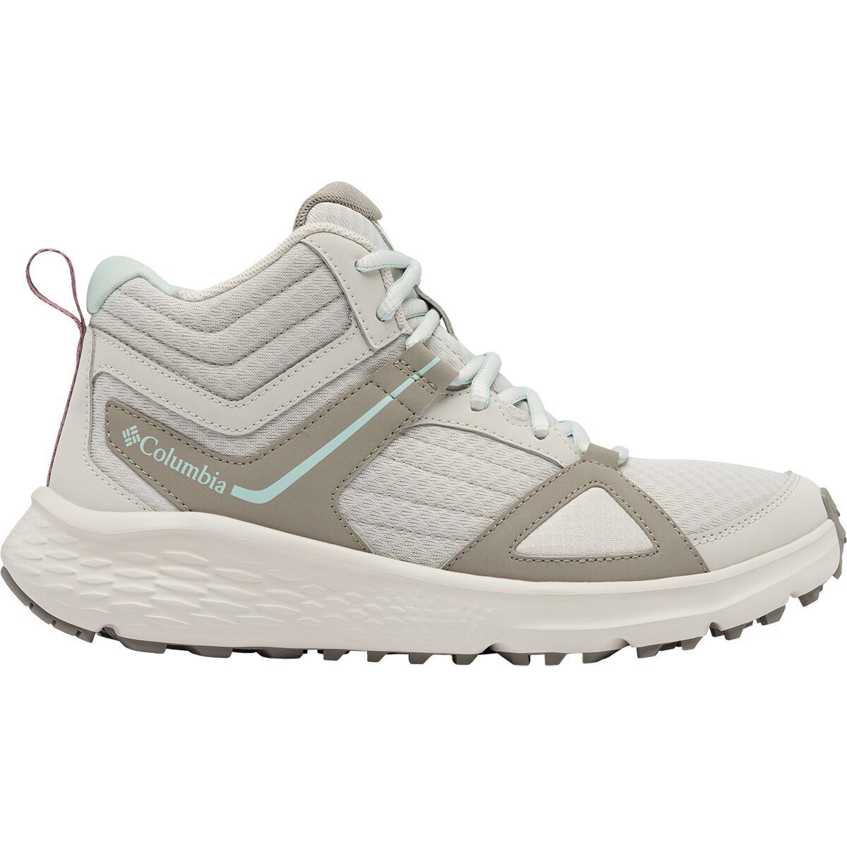 Image of Columbia Novo Trail Mid Hiking Boot - Women's Cloud Grey/Cool Green, 8.5