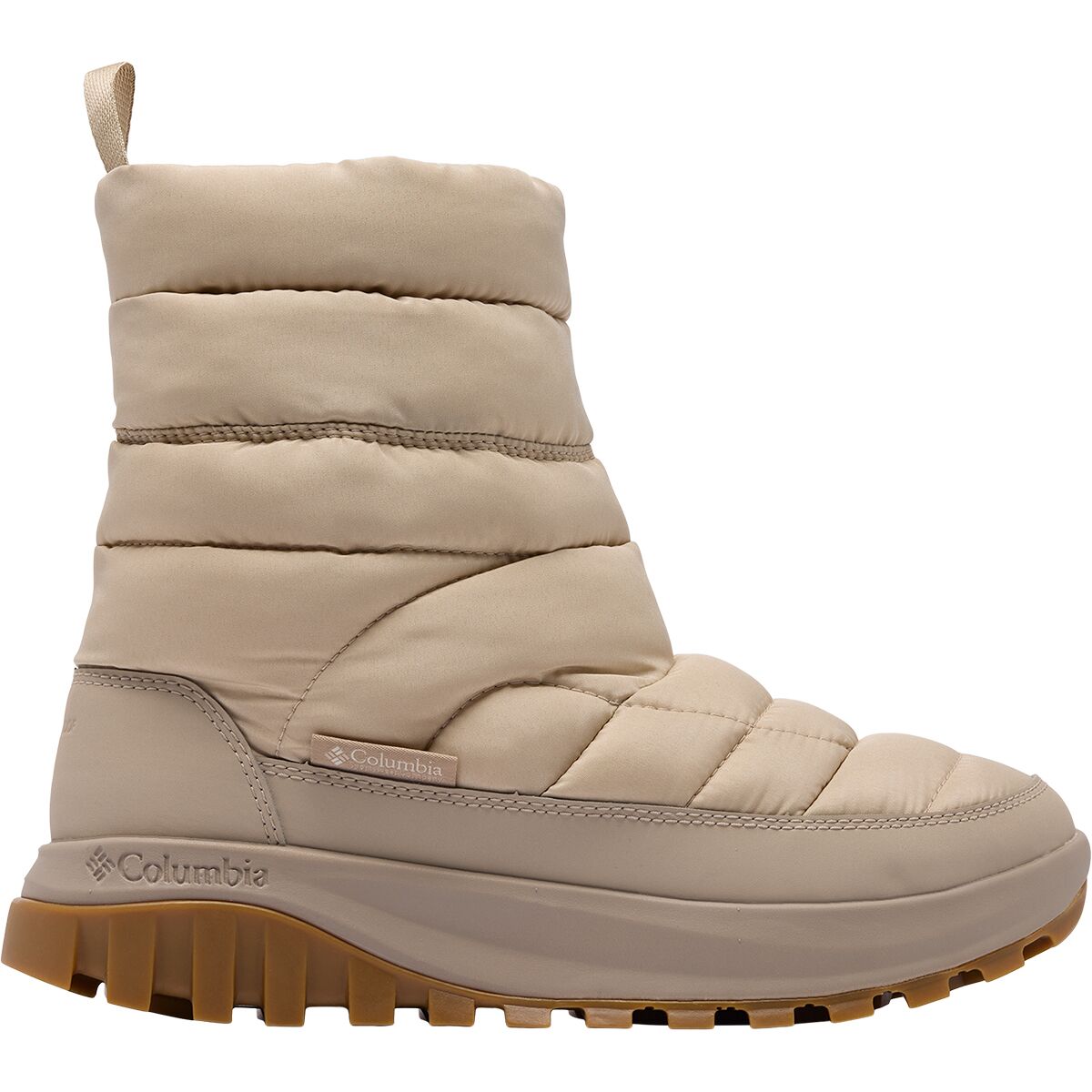 Image of Columbia Snowtrot Mid Boot - Women's Ancient Fossil/Oxford Tan, 7.0