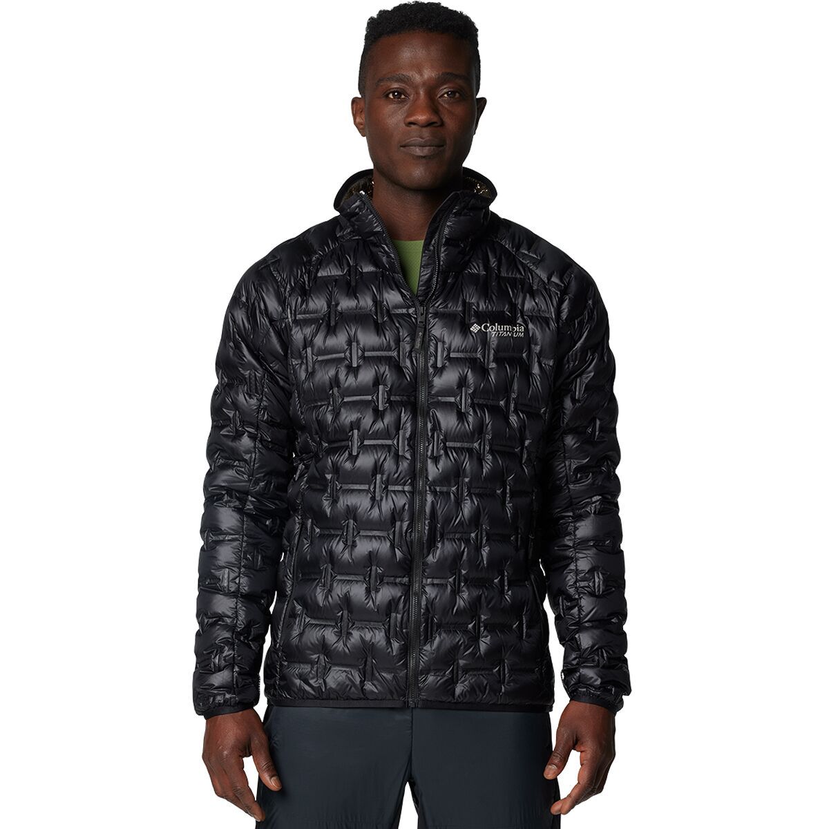 Image of Columbia Alpine Crux III Down Jacket - Men's Black, M