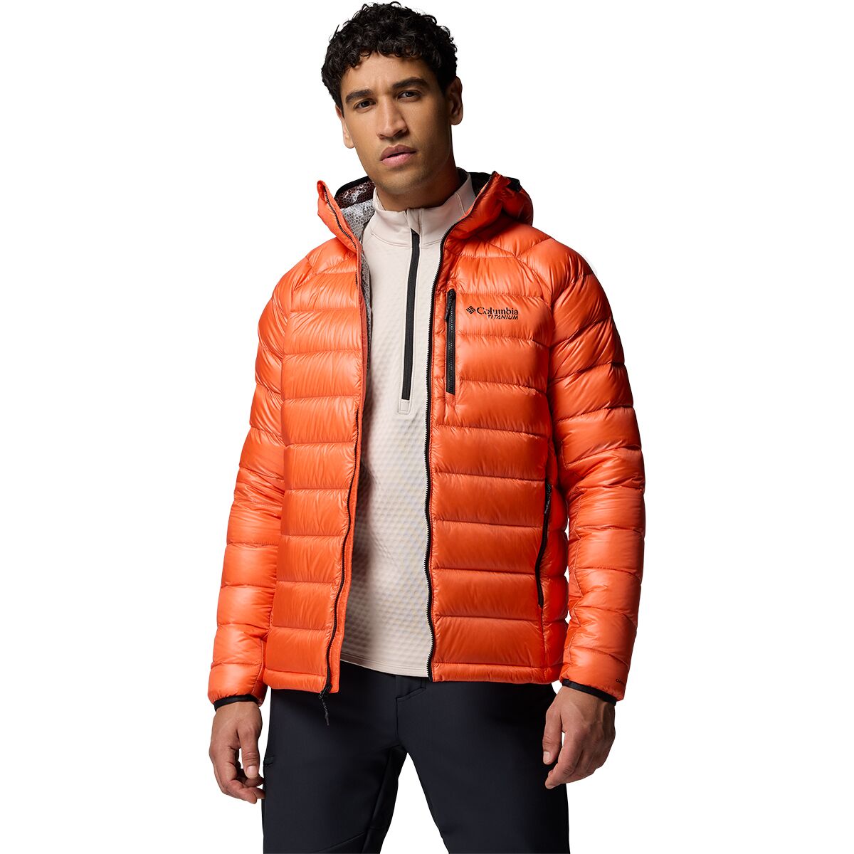 Columbia Arctic Crest Down Hooded Jacket - Men's - Clothing