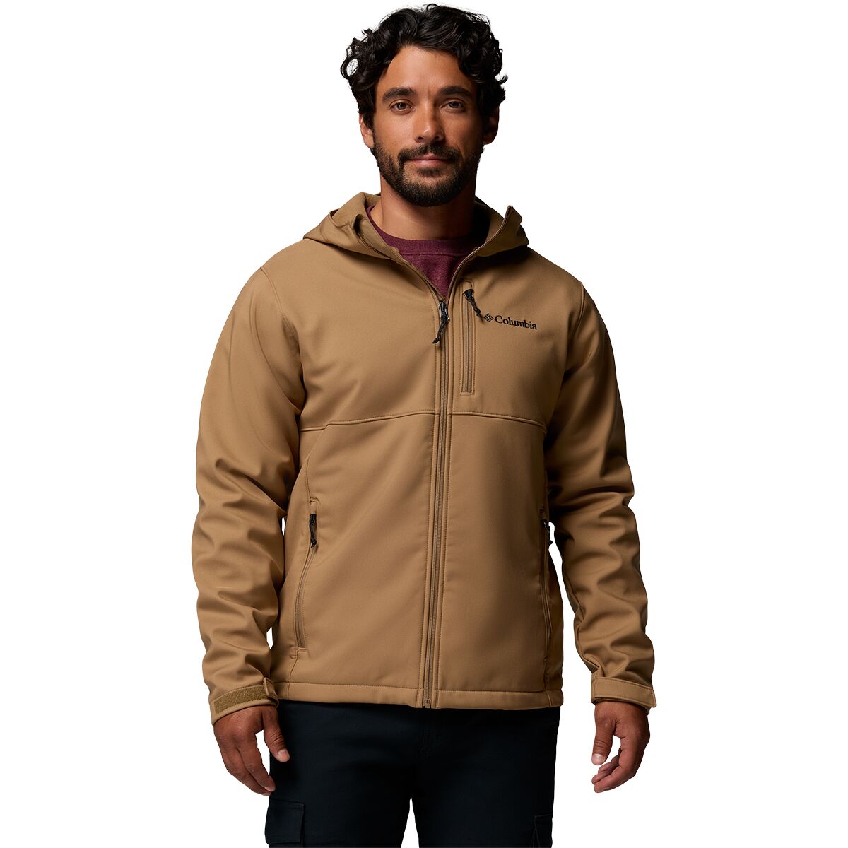 Image of Columbia Ascender II Hooded Softshell Jacket - Men's Delta, M