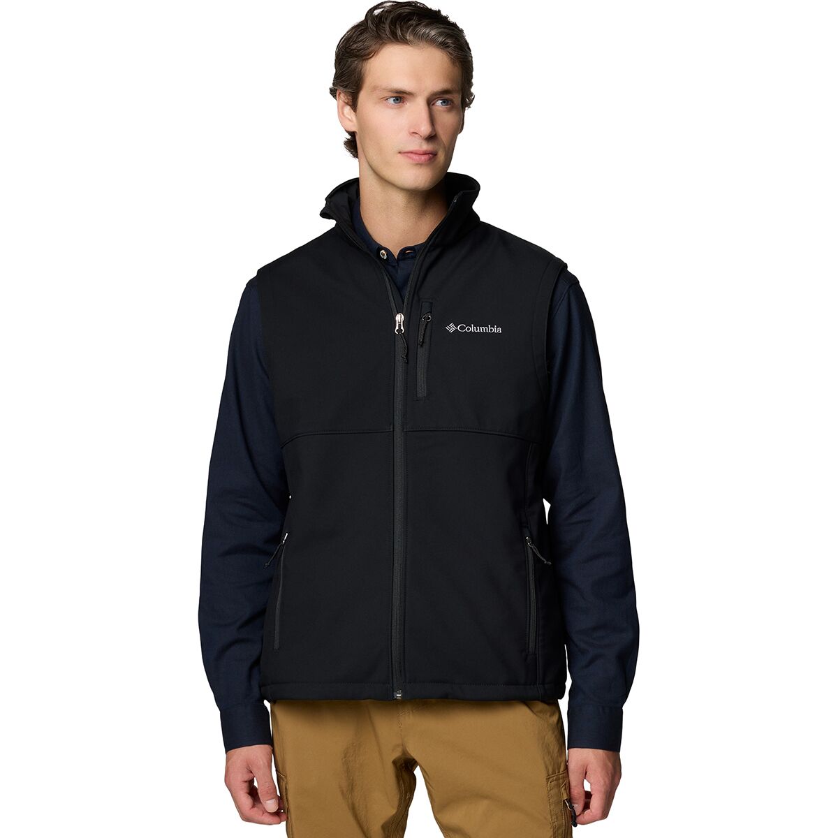 Image of Columbia Ascender II Softshell Vest - Men's Black, XXL