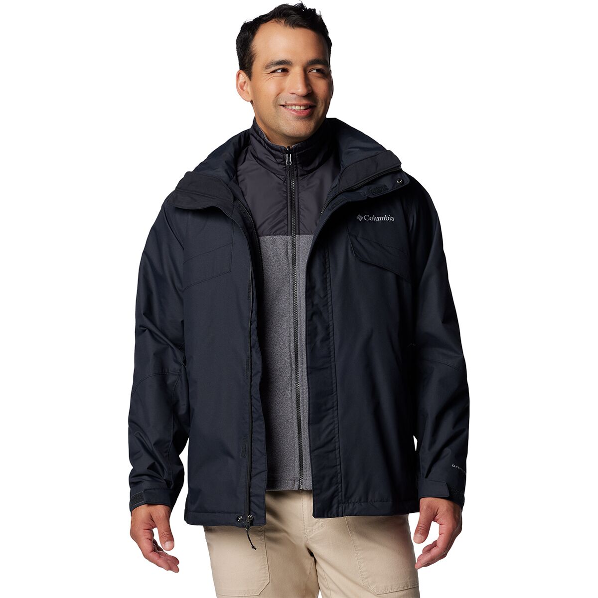 Columbia Giacca Interchange Uomo – PHG Buckaboo – Impermeabile E Traspirante Con Sistema 3-in-1