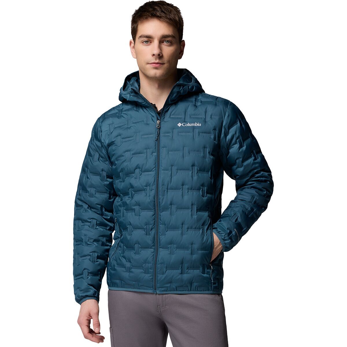Columbia Delta Ridge II Down Hooded Jacket - Men