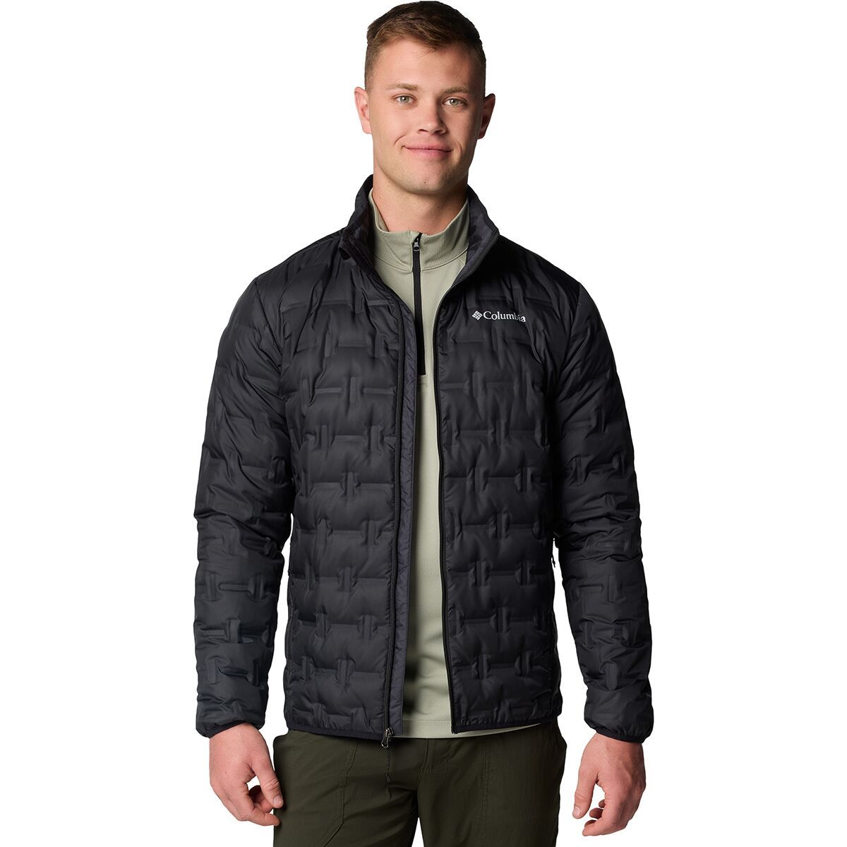 Image of Columbia Delta Ridge II Down Jacket - Men's Black, M
