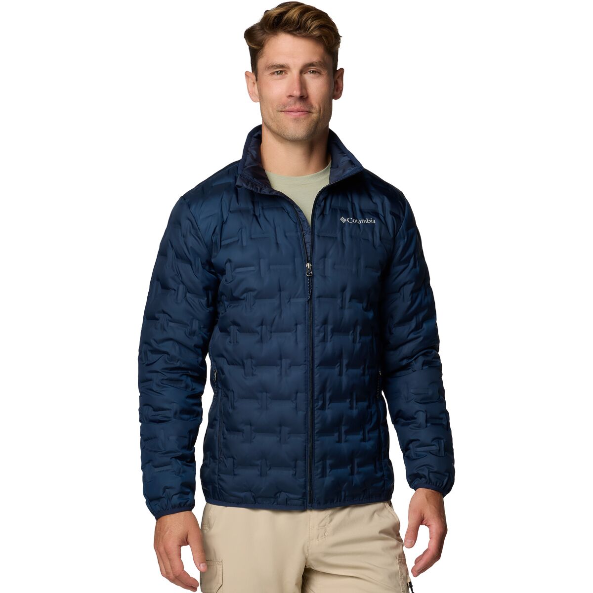 Image of Columbia Delta Ridge II Down Jacket - Men's Collegiate Navy, S