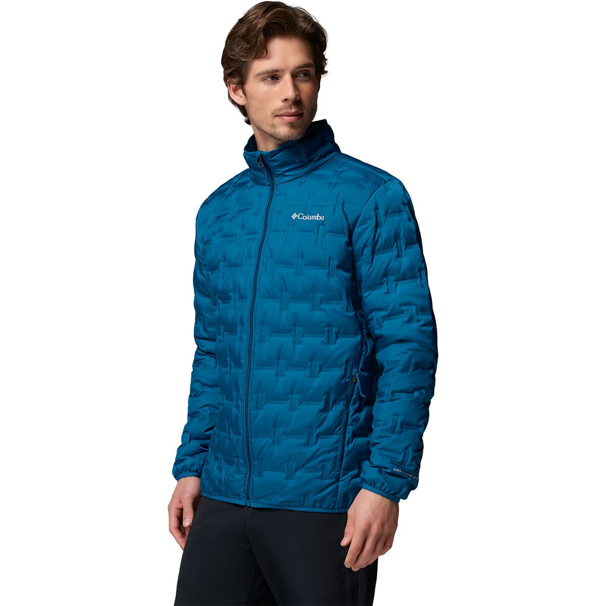 Image of Columbia Delta Ridge II Down Jacket - Men's Phoenix Blue, XL