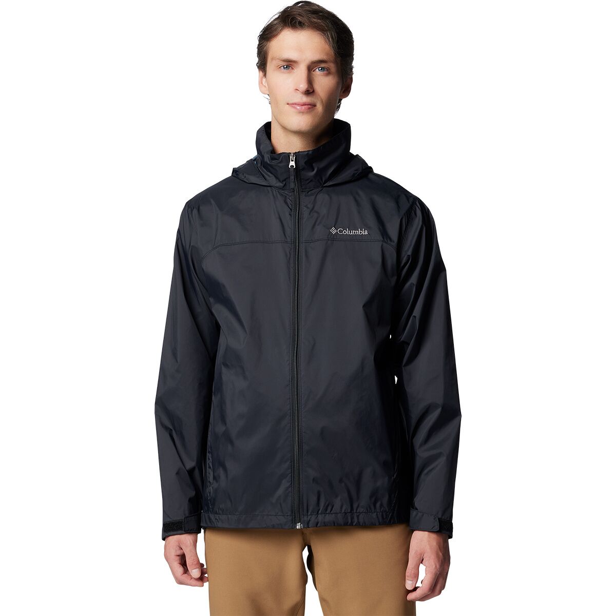 Image of Columbia Glennaker Lake II Rain Jacket - Men's Black, S