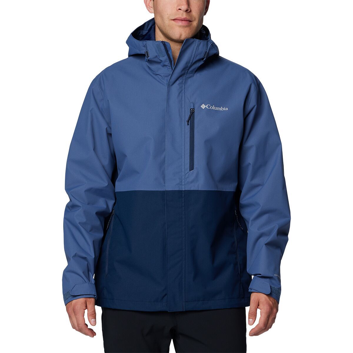 Image of Columbia Hikebound II Jacket - Men's Dark Mountain/Collegiate Navy, XXL