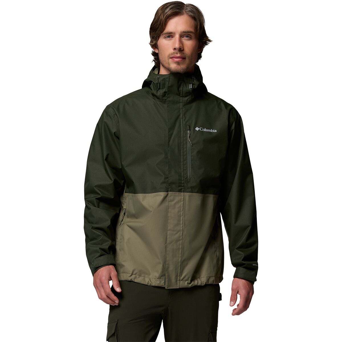 Image of Columbia Hikebound II Jacket - Men's Greenscape/Stone Green, S