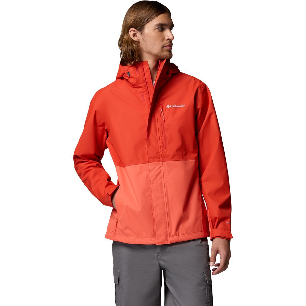 Image of Columbia Hikebound II Jacket - Men's Super Sonic/Zing, XXL