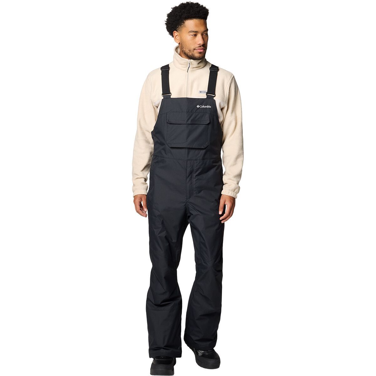 Image of Columbia Iceventure II Bib - Men's Black, S/Short