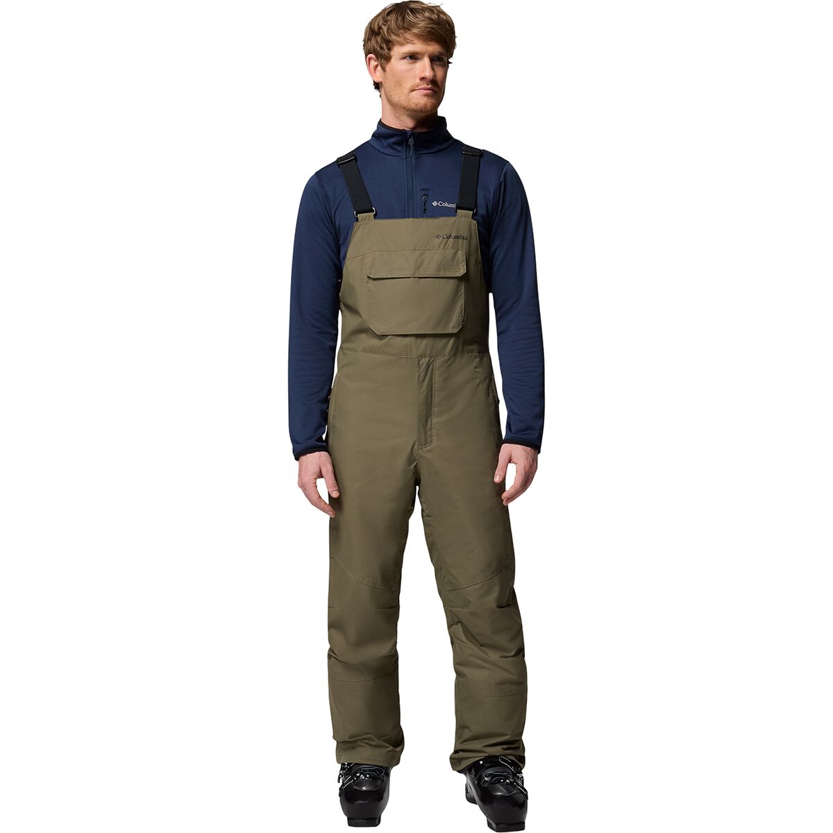 Image of Columbia Iceventure II Bib - Men's Stone Green, M/Reg