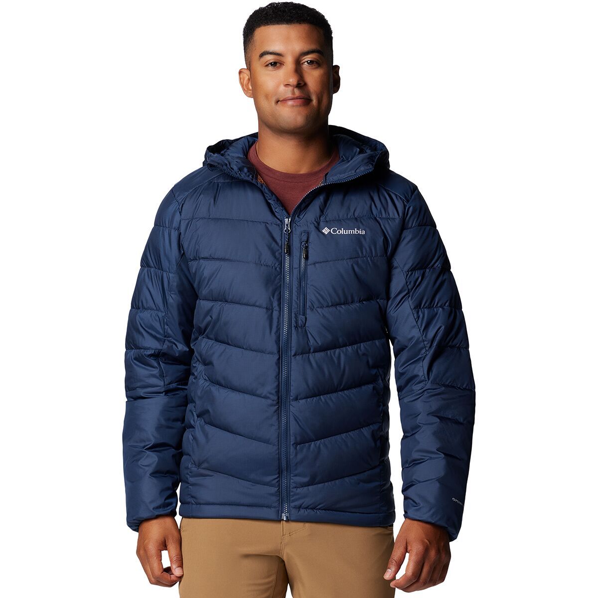 Image of Columbia Labyrinth Loop II Hooded Jacket - Men's Collegiate Navy, XL
