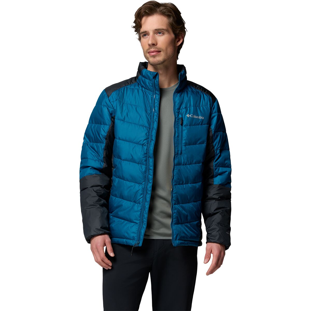 Image of Columbia Labyrinth Loop II Jacket - Men's Phoenix Blue/Black, L