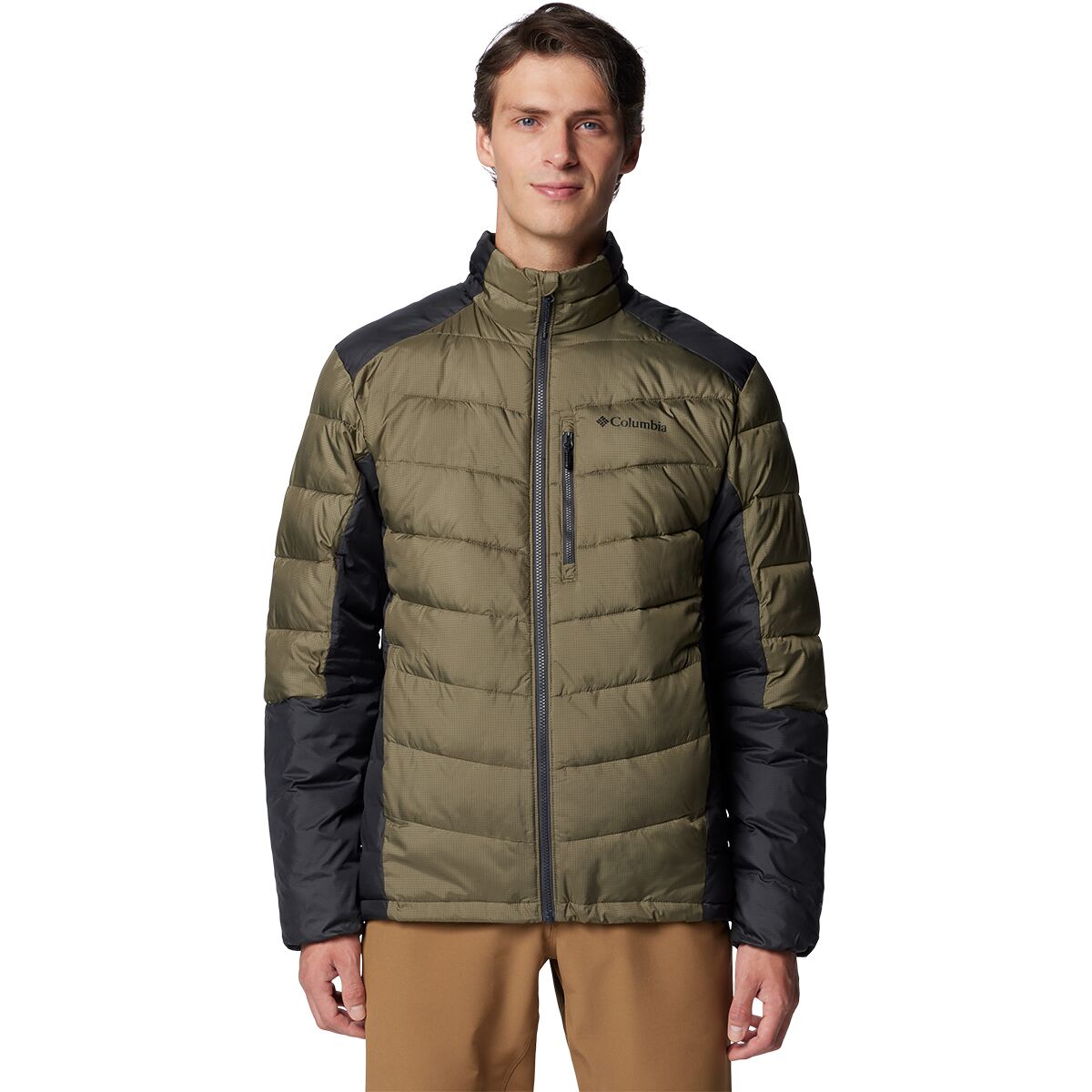 Image of Columbia Labyrinth Loop II Jacket - Men's Stone Green/Shark, XXL