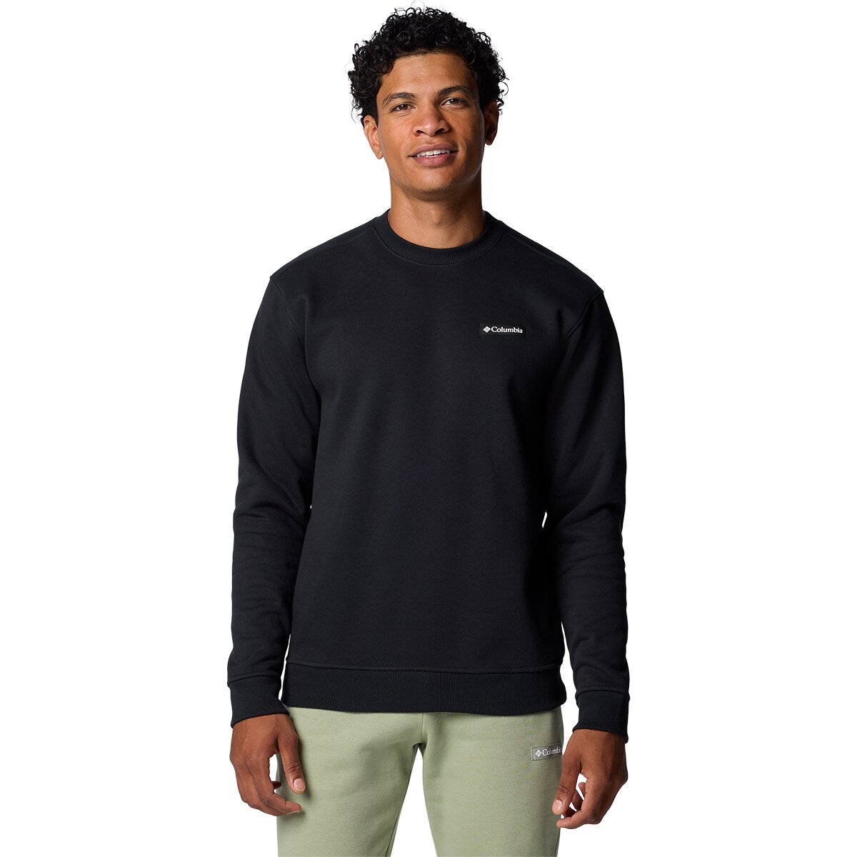 Columbia Meridian Creek Crew - Men's Black, XL