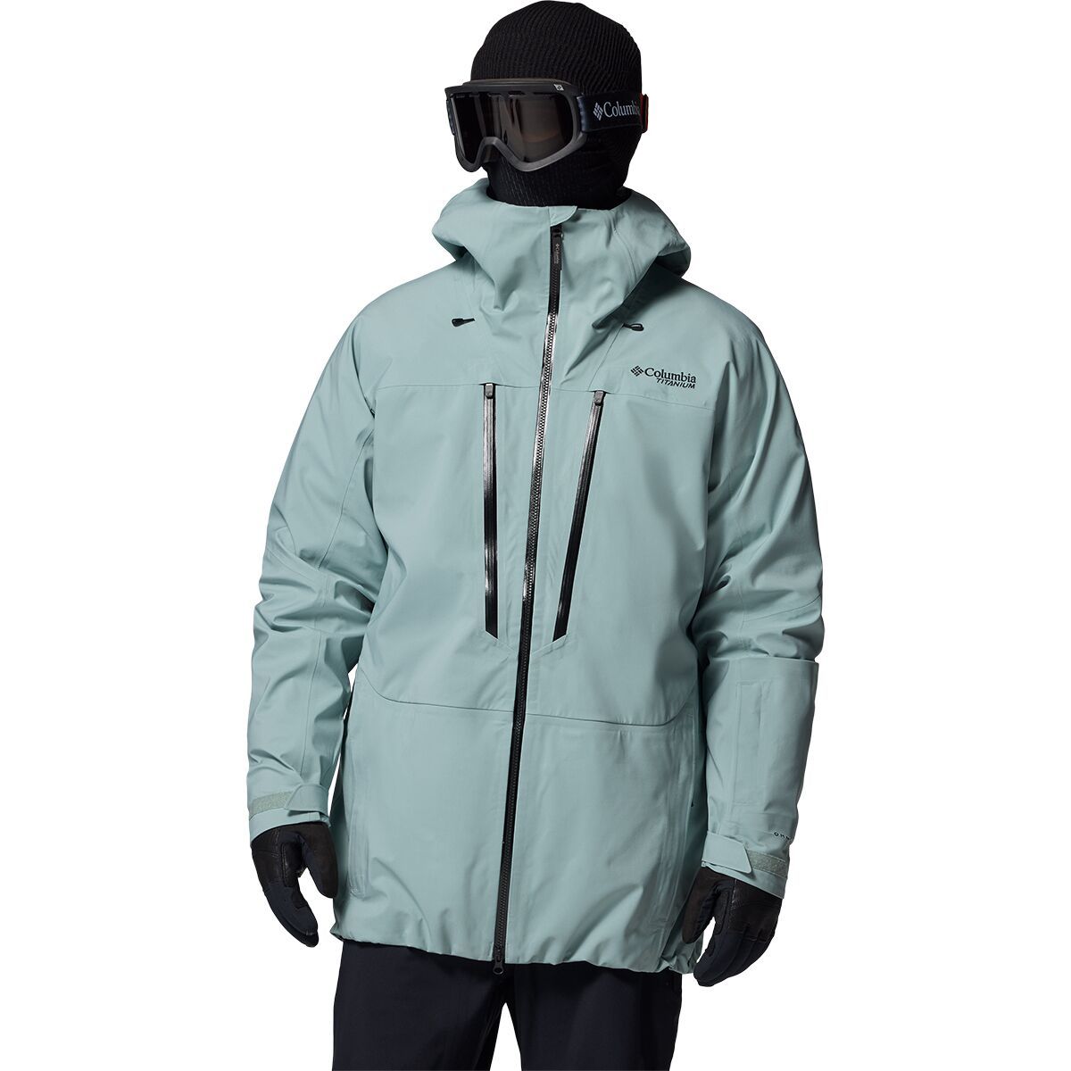 Image of Columbia Platinum Peak II 3L Shell Jacket - Men's Crushed Blue, XL