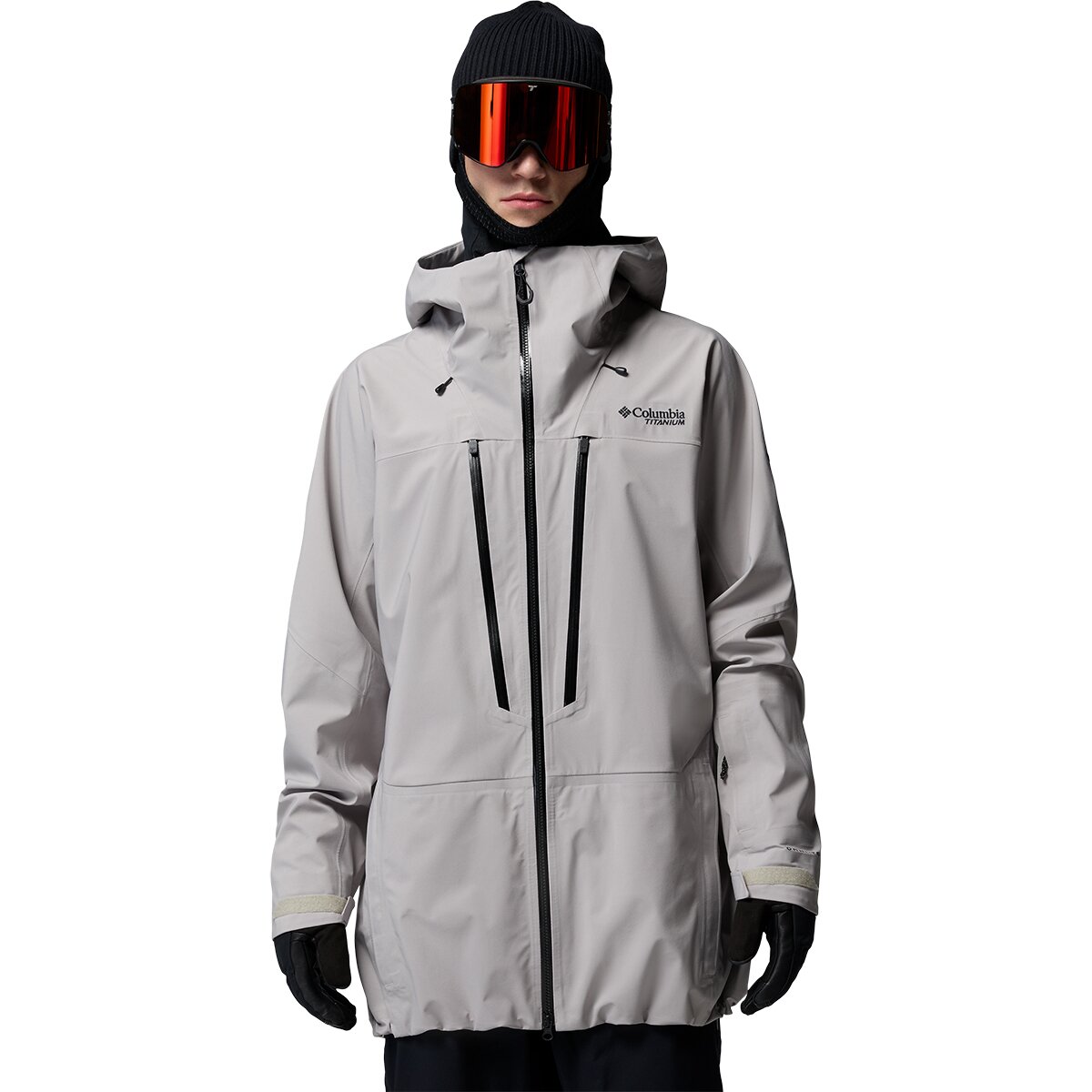 Image of Columbia Platinum Peak II 3L Shell Jacket - Men's Flint Grey, S