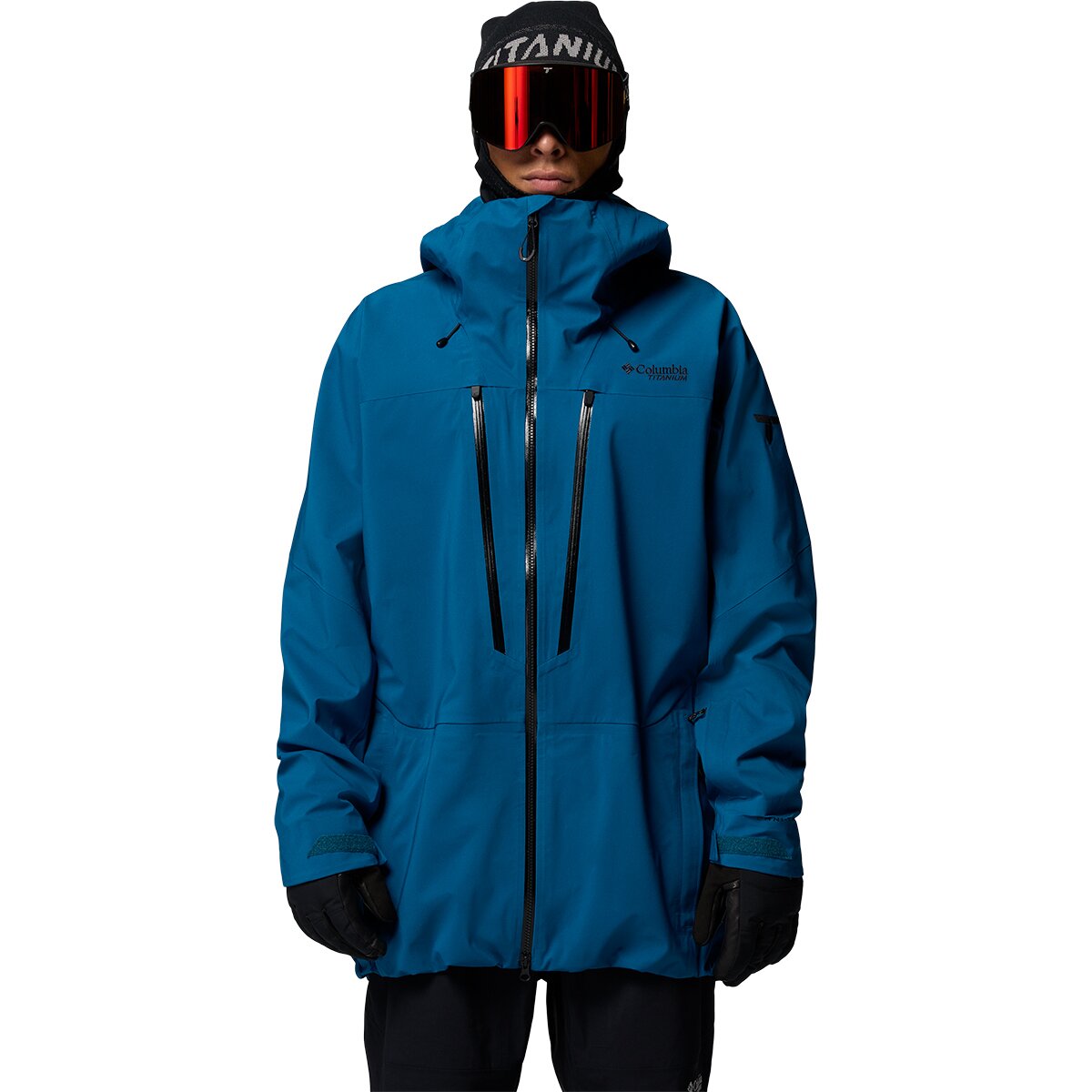 Image of Columbia Platinum Peak II 3L Shell Jacket - Men's Phoenix Blue, XL