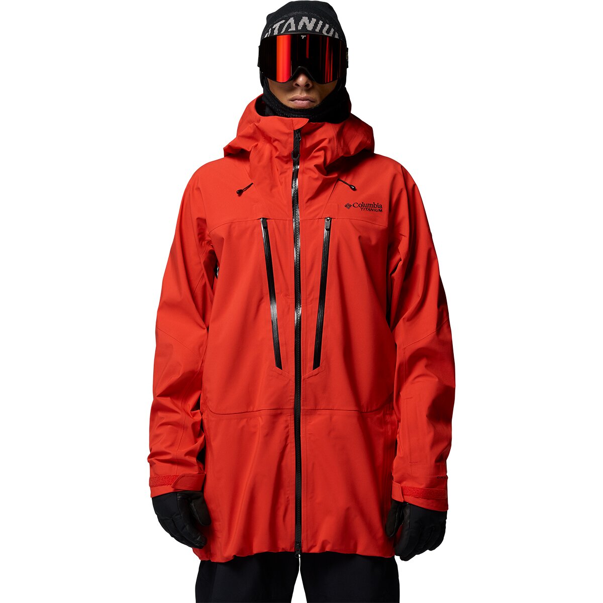 Image of Columbia Platinum Peak II 3L Shell Jacket - Men's Super Sonic, M