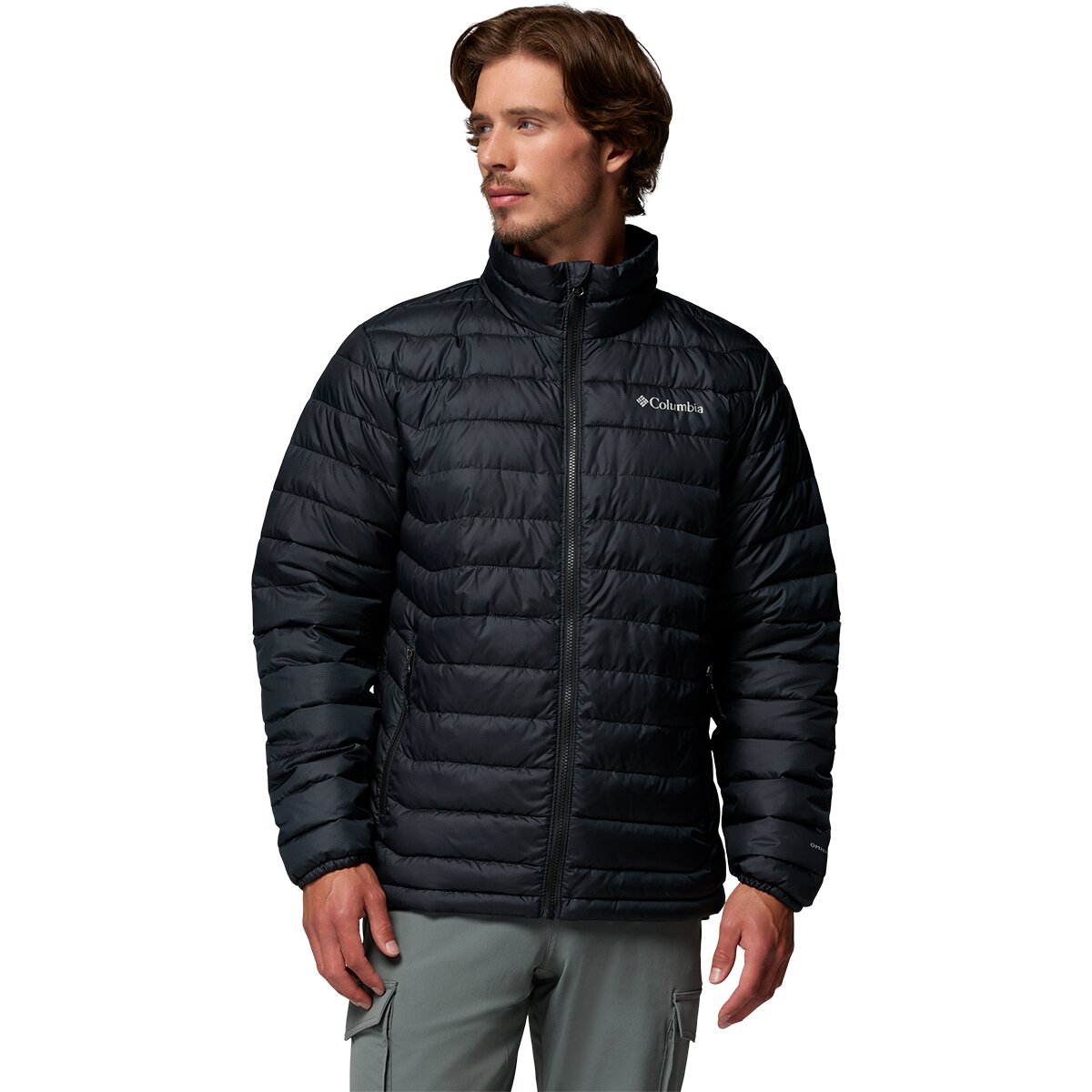 Image of Columbia Powder Lite II Jacket - Men's Black Ripstop, S