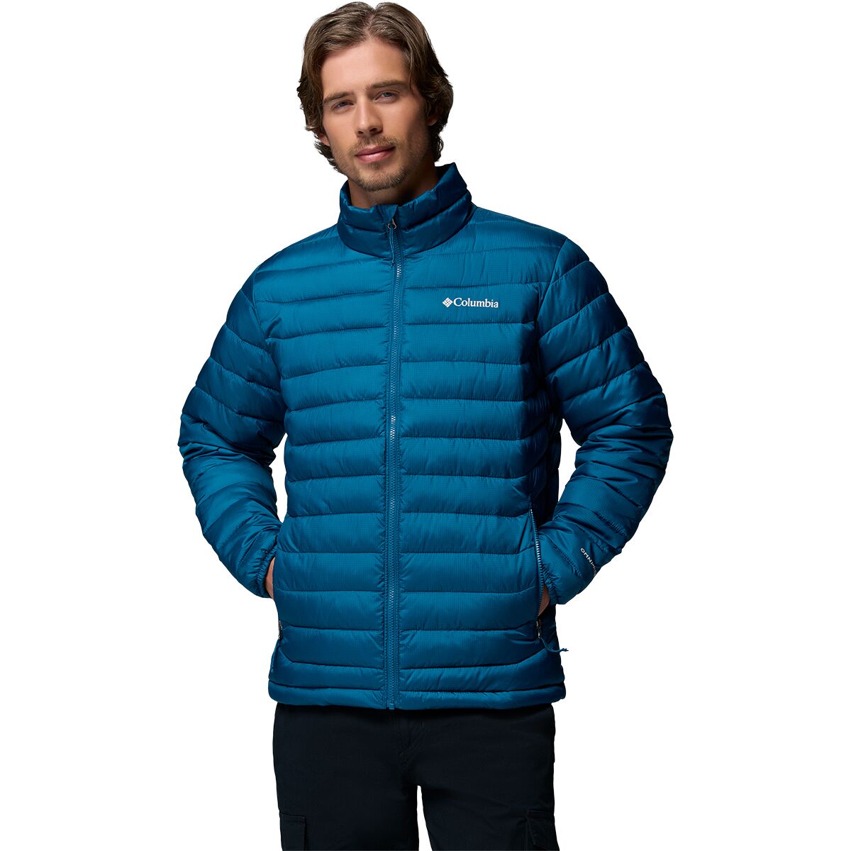 Image of Columbia Powder Lite II Jacket - Men's Phoenix Blue Ripstop, XL