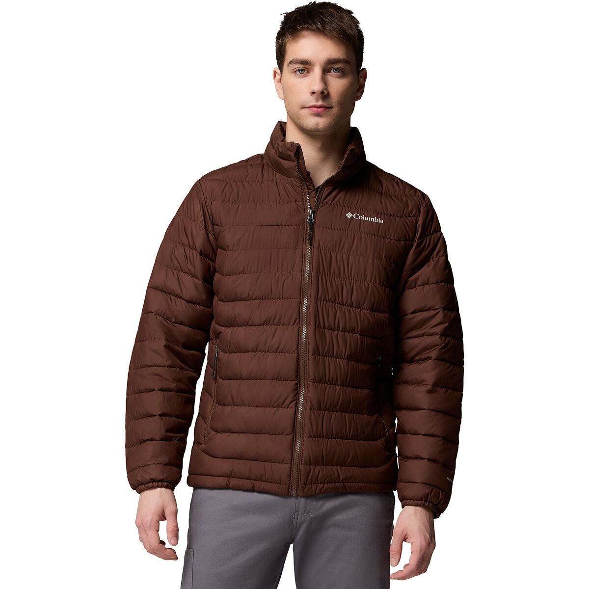 Image of Columbia Powder Lite II Jacket - Men's Tobacco, L