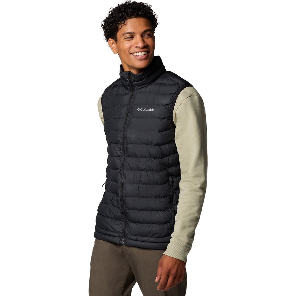 Image of Columbia Powder Lite II Vest - Men's Black, M