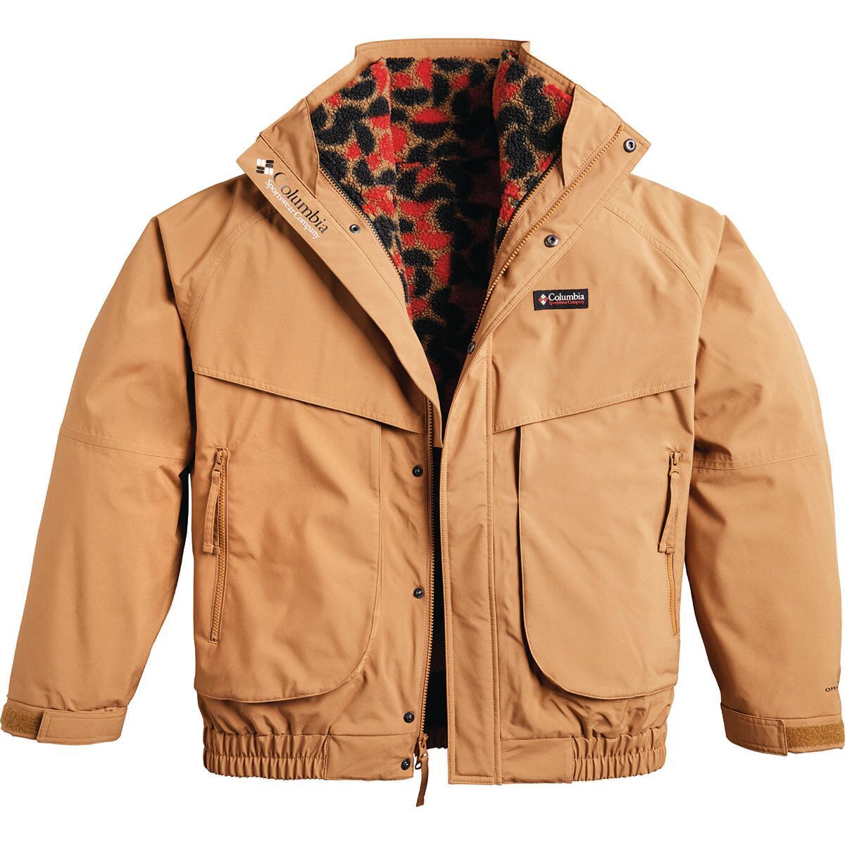 Columbia Powderkeg II Remastered Interchange Jacket - Men's Camel Brown, XL