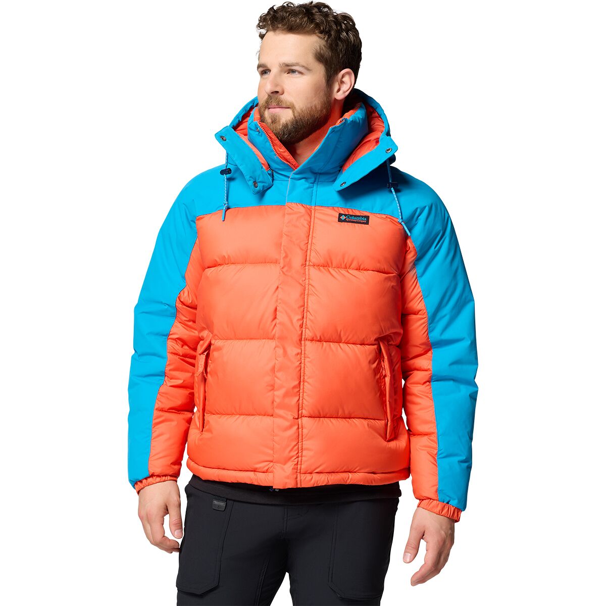 Image of Columbia Snowqualmie II Jacket - Men's Zing/Compass Blue, S