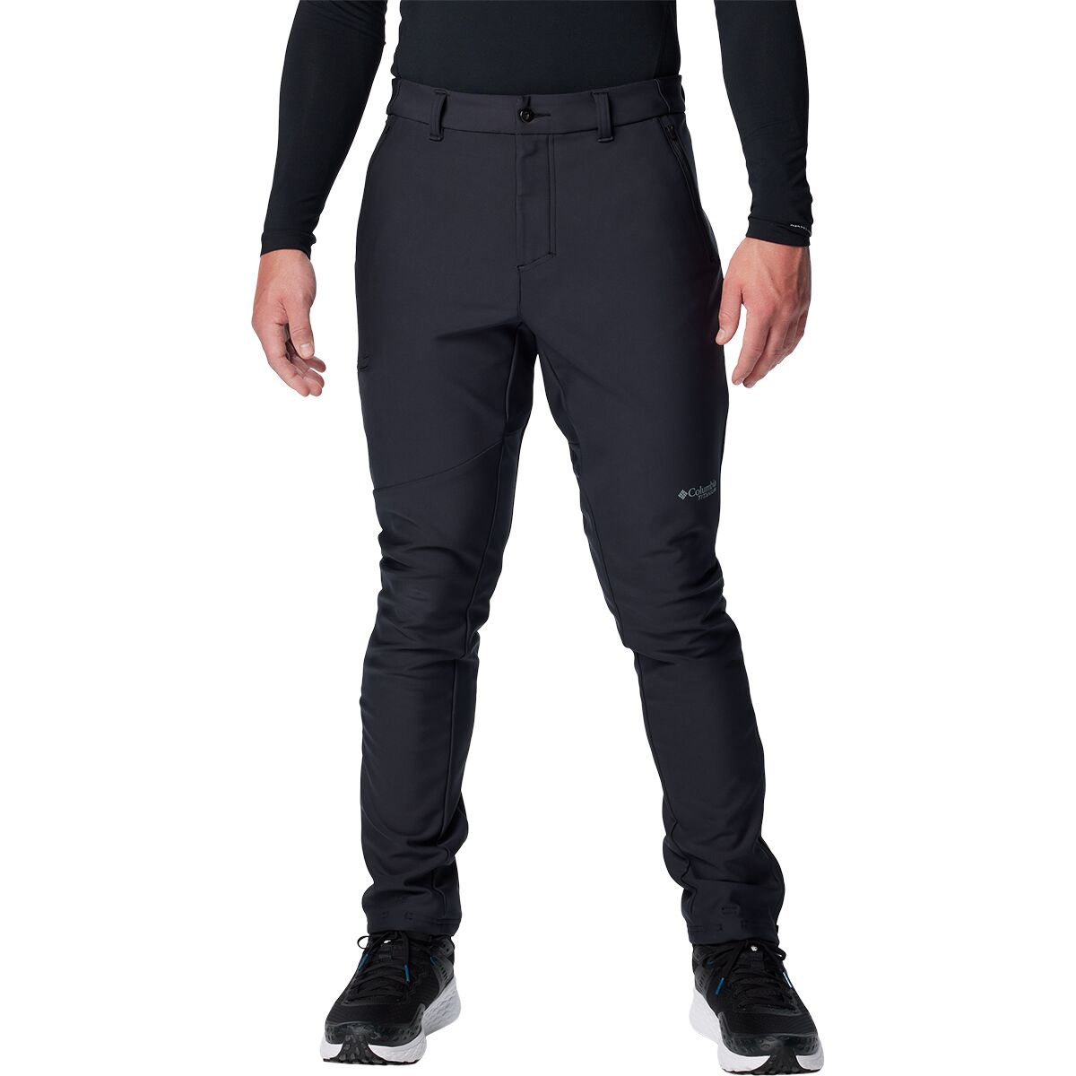 Image of Columbia Vast Canyon Softshell Pant - Men's Black, 40x32
